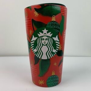 Starbucks 2019 Ceramic Holiday  12oz Ceramic Tumbler Cup Mug Christmas Ornaments